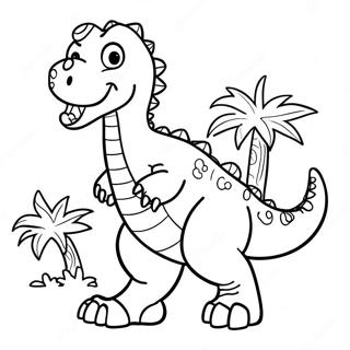 Jumbo Dinosaur Coloring Page 6126-4995