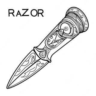 Razor Coloring Page 61273-49144