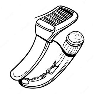 Cool Razor Design Coloring Page 61274-49147