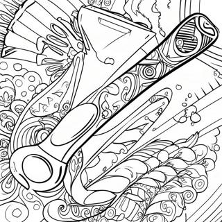 Cool Razor Design Coloring Page 61274-49148