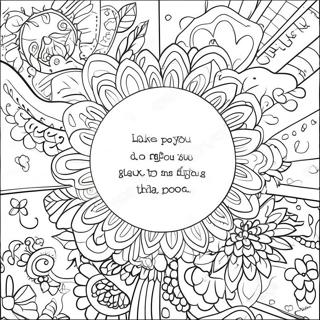 Positive Affirmations Coloring Page 61284-49156