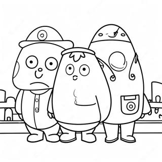 Higglytown Heroes Coloring Page 61293-49159