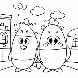 Eager Higglytown Heroes Coloring Page 61294-49161