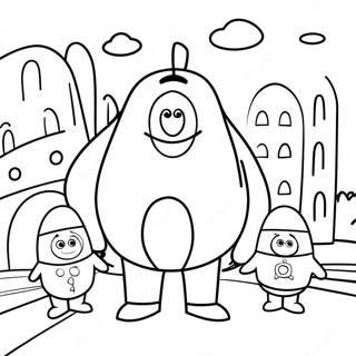 Eager Higglytown Heroes Coloring Page 61294-49164