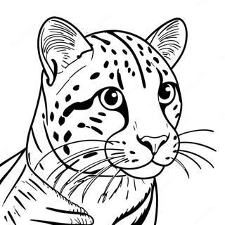 Ocelot Coloring Page 61303-49168