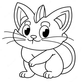 Meowth Coloring Page 61333-49191