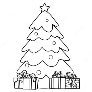 Easy Christmas Coloring Pages