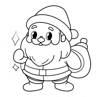 Easy Christmas Coloring Pages