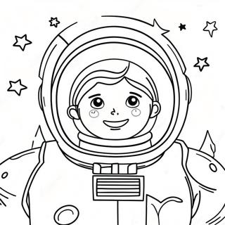 Colorful Nova In Space Coloring Page 61394-49243