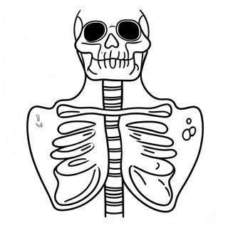 X Ray Coloring Pages