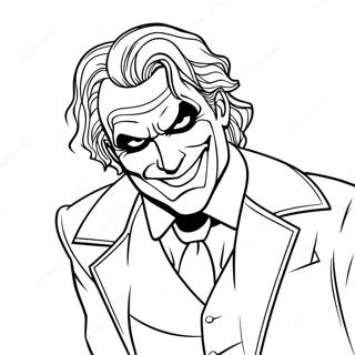 Joker Batman Coloring Page 61413-49254