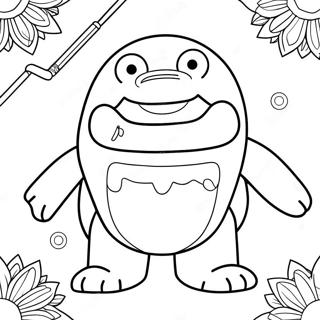 Domo Coloring Pages