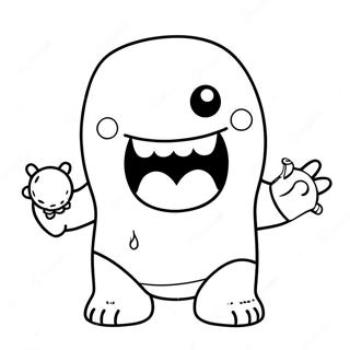 Domo Coloring Page 61433-49270