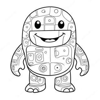 Domo Coloring Page 61433-49271