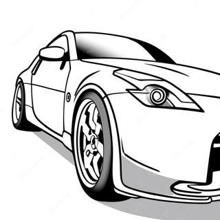 350z Coloring Pages