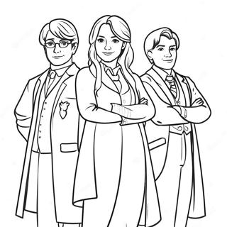 Hogwarts Legacy Coloring Pages