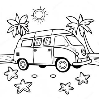 Bluey Beach Coloring Page 61513-49332