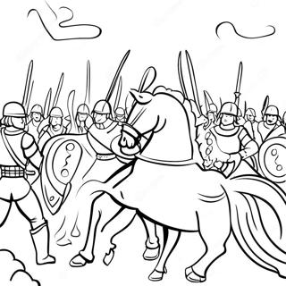 Battle Coloring Page 61523-49341