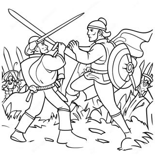 Battle Coloring Page 61523-49343