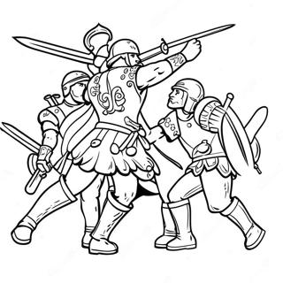 Battle Coloring Page 61523-49344