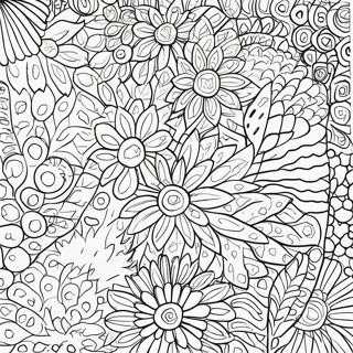 Vibrant Alma Thomas Patterns Coloring Page 61554-49372