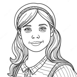 Hannah Coloring Page 61563-49374