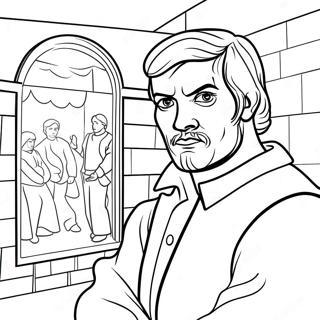 Dramatic Hamlet Coloring Page 61574-49387