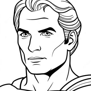 Man Of Steel Coloring Page 61583-49391