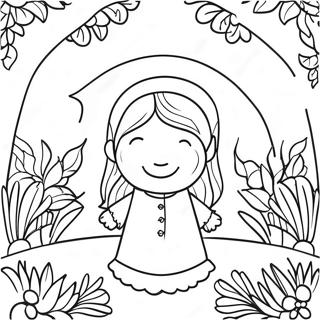 The Secret Garden Coloring Page 61603-49406