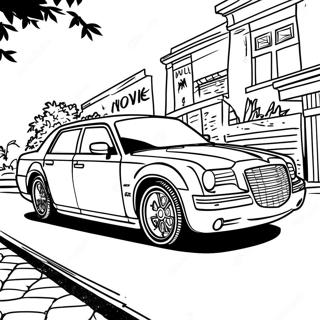 Chrysler 300 Coloring Page 61663-49445