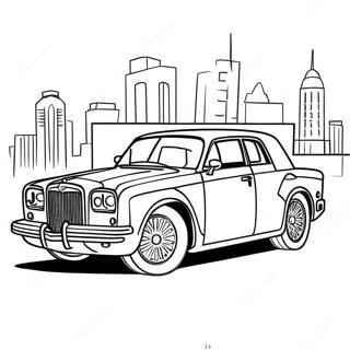 Chrysler 300 Coloring Page 61663-49447