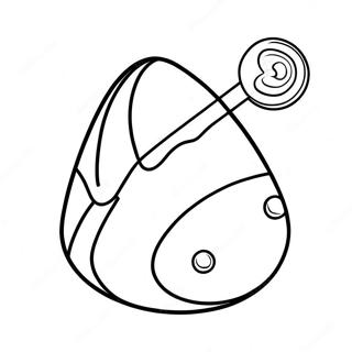 Hershey Kiss Coloring Page 61683-49457