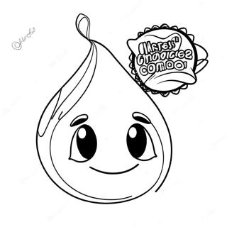 Hershey Kiss Coloring Page 61683-49458