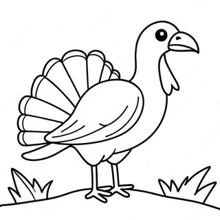 Turkey Country Flag Coloring Page 61703-49475