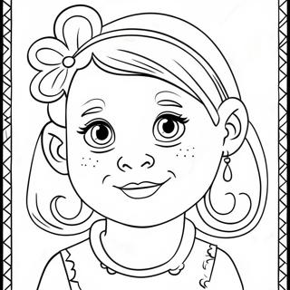 Cute Moriah Elizabeth Pickle Coloring Page 61714-49486