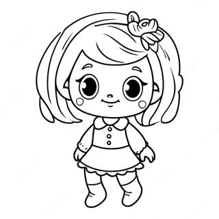 Cute Moriah Elizabeth Pickle Coloring Page 61714-49488