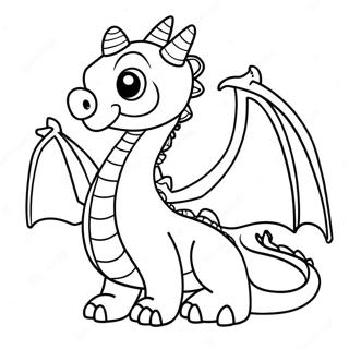 Wish Dragon Coloring Pages