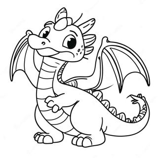 Wish Dragon Coloring Page 61743-49510