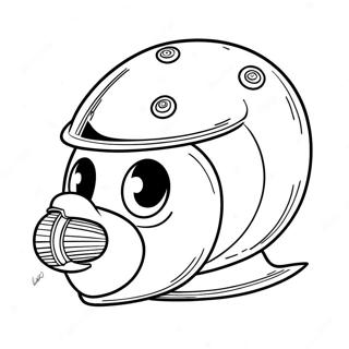 Bullet Bill Classic Coloring Page 61753-49516