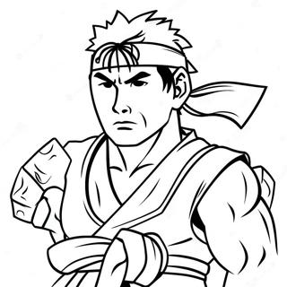 Ryu Coloring Page 61773-49530