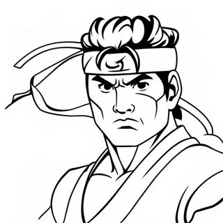 Ryu Coloring Page 61773-49531