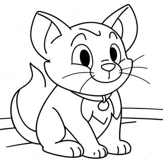 Oliver And Company Coloring Pages