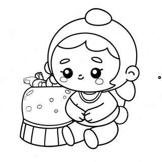 Cute Zhc Character Coloring Page 61854-49599