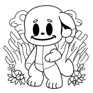 Undertale Coloring Page 6186-5064