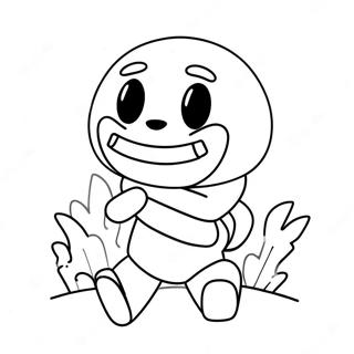 Undertale Coloring Pages