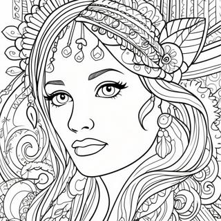 Detailed Portrait Coloring Page 61884-49626