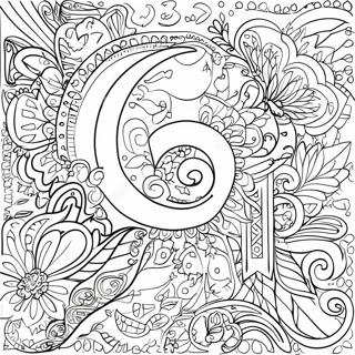 Arabic Calligraphy Coloring Page 61903-49634