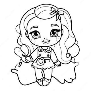 Baby Bratz Fashionista Coloring Page 61963-49681