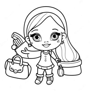 Baby Bratz Fashionista Coloring Page 61963-49682