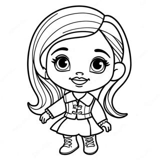 Baby Bratz Fashionista Coloring Page 61963-49683